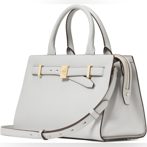 Kate Spade Deco Stone Path Gray Handbag - Picture 2 of 16